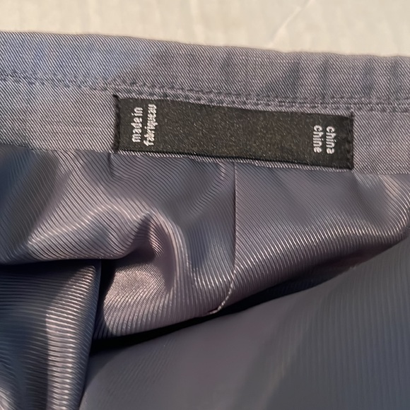 ♻️ Profilo Uomo Gray Men Suit Jacket Blazer Bronze Crescent Buttons size 52R/46W - Picture 6 of 16